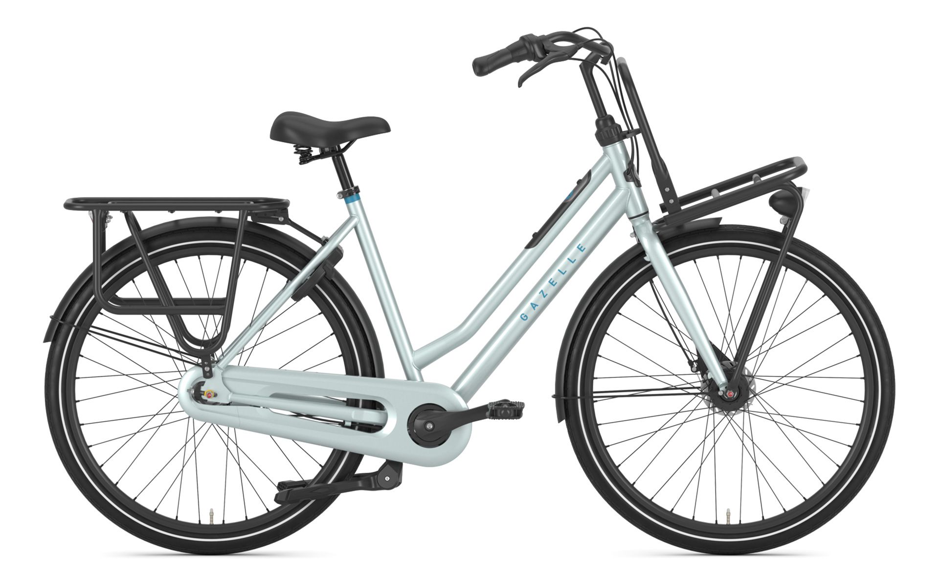 Gazelle HeavyDutyNL 7 G Lastenfahrrad 2021 Iced Blue 28 Wave L 59cm