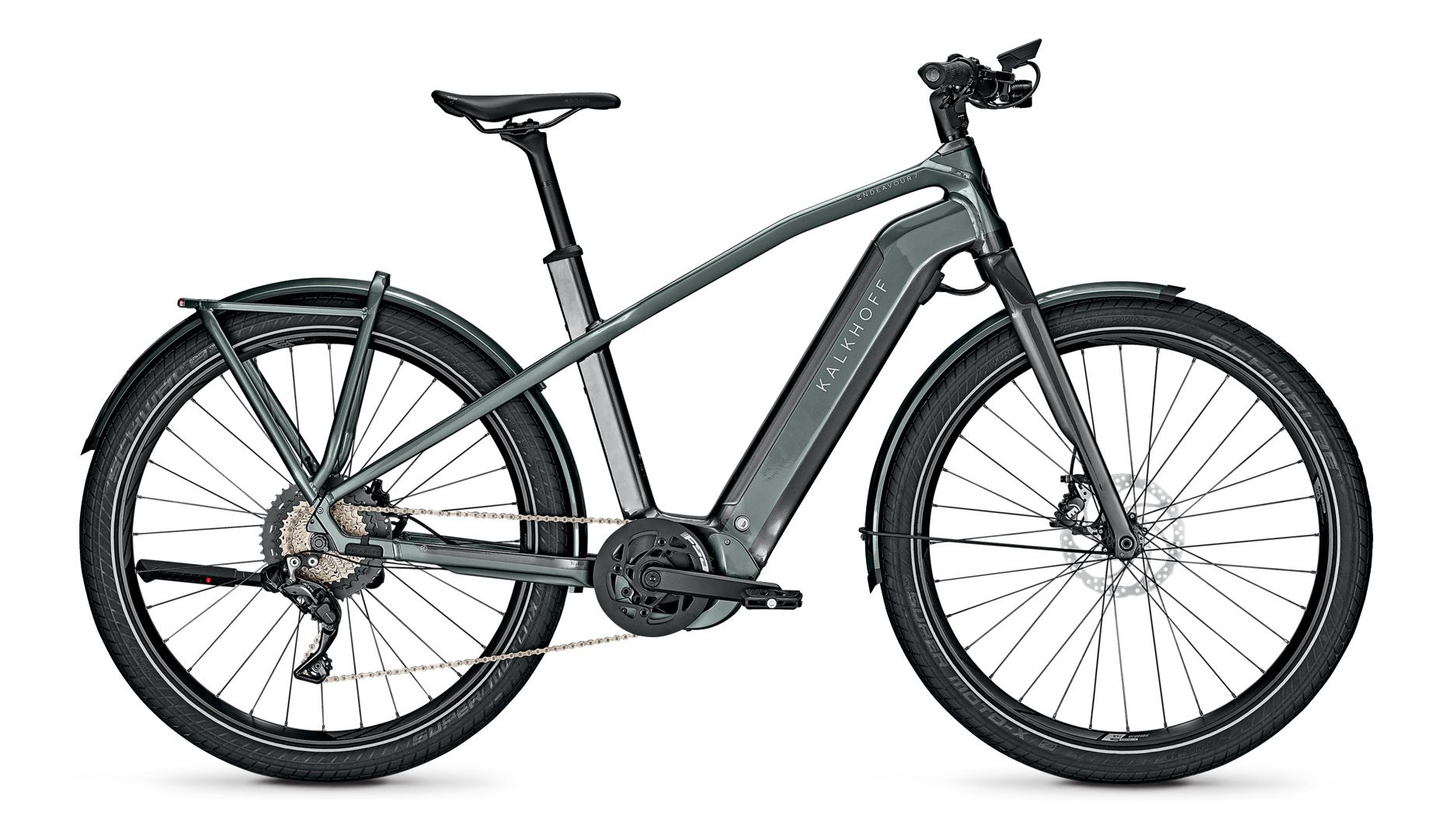 Kalkhoff Endeavour 7.B Pure Bosch Elektro Fahrrad 2021 Diamondblack ...