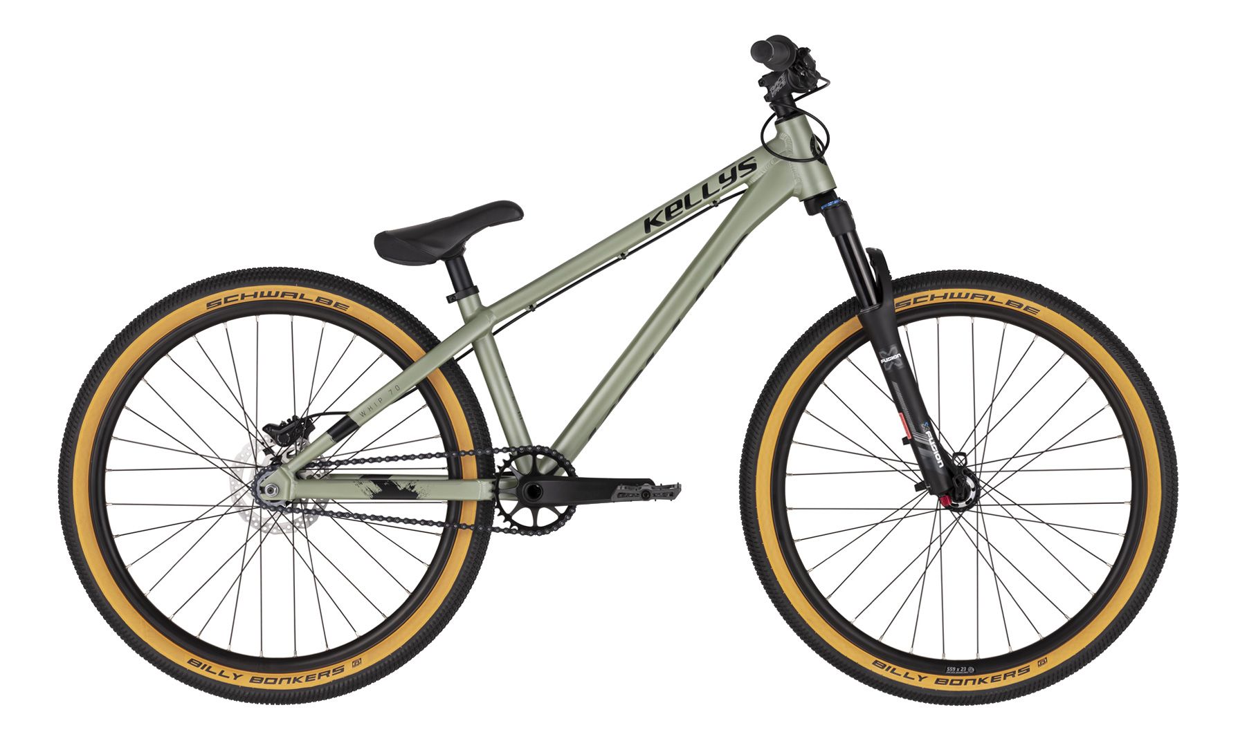 Kellys Whip 70 26R Dirt Mountain Bike 2021 Grün M/32cm