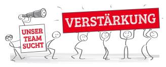 Unser Team sucht Verstärkung